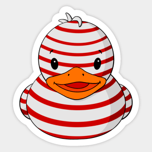 Peppermint Rubber Duck Sticker